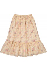 JUPE RACHEL VOILE DE COTON BOUQUET