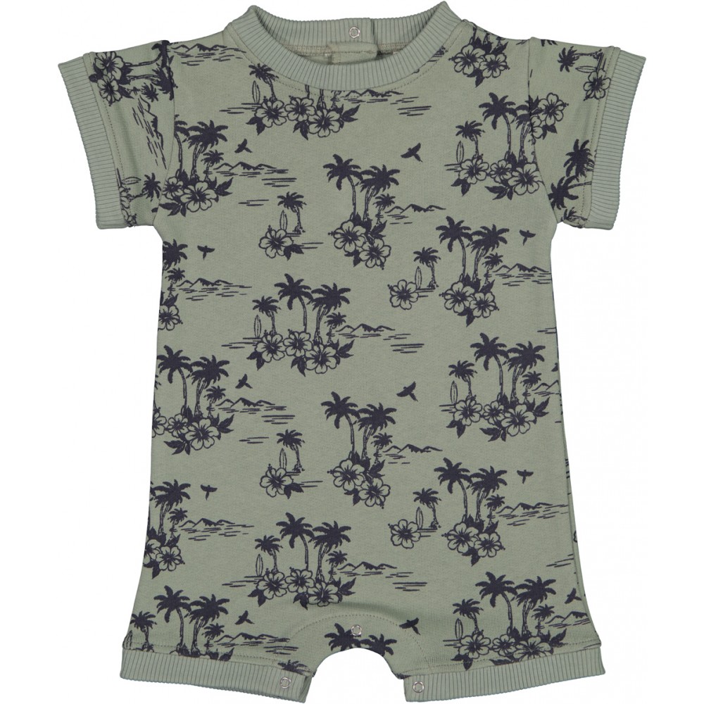Overall Town Cotton Fleece Hawai