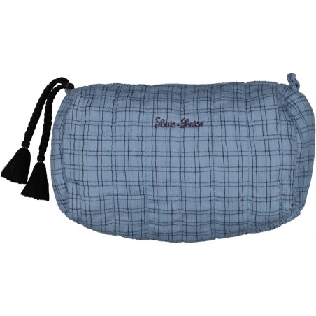 TROUSSE DE TOILETTE BATH COTON CREPON CARREAUX