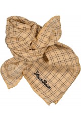 Scarf Sissi Cotton Crepe Check