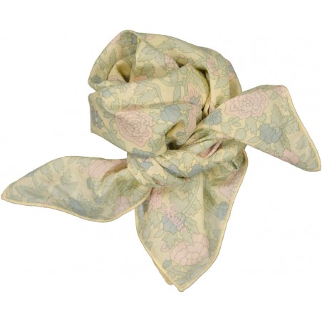 FOULARD SISSI VOILE DE COTON FLEUR INDIENNE