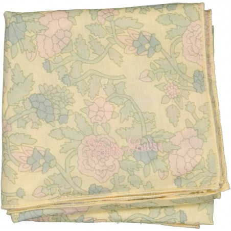 FOULARD SISSI VOILE DE COTON FLEUR INDIENNE