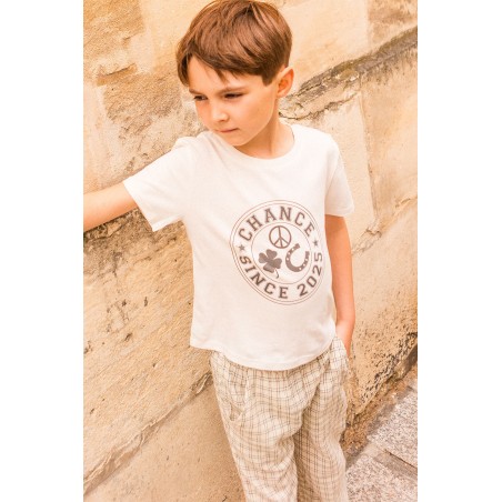 T-SHIRT TOM JERSEY PEACE