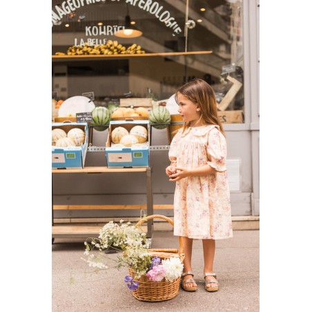 ROBE TWIGGY VOILE DE COTON BOUQUET