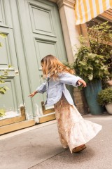 JUPE RACHEL VOILE DE COTON BOUQUET