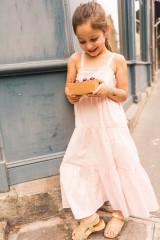 ROBE MARIA VOILE DE COTON RAYÉ