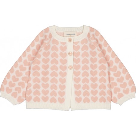 CARDIGAN GULSAH COTON TRICOTÉ COEUR