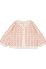 CARDIGAN GULSAH COTON TRICOTÉ COEUR
