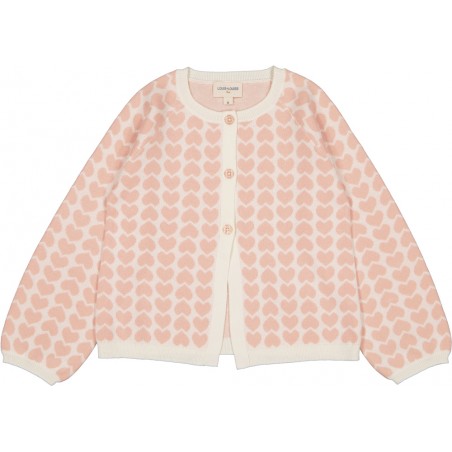 Cardigan Gulsah Knitted Cotton Heart