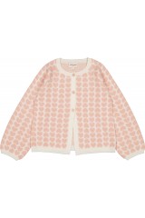 Cardigan Gulsah Knitted Cotton Heart