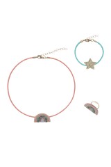 Set De Bijoux Arc En Ciel