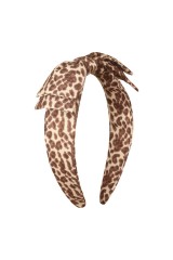 Serre-tête à Nœud Leopard