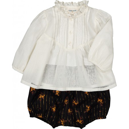 BLOOMER LONDON STRIPE LUREX ROMANTIC FLOWER