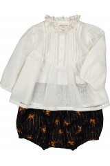 BLOOMER LONDON STRIPE LUREX ROMANTIC FLOWER