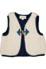 CARDIGAN BABAM FAUSSE FOURRURE