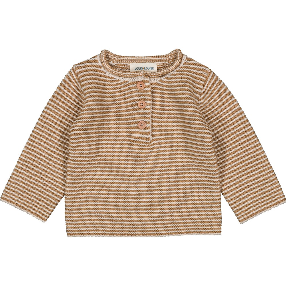 PULL REDA KNITTED WOOL BLEND STRIPES
