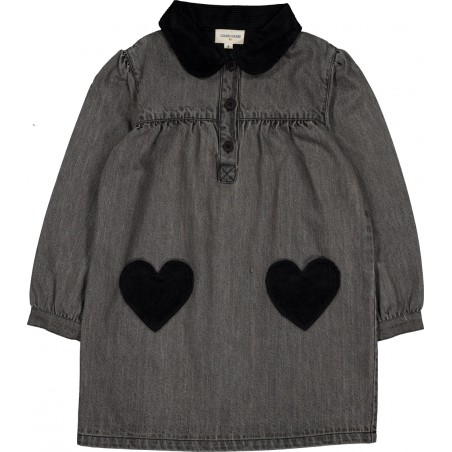 DRESS BELINDA WASHED DENIM