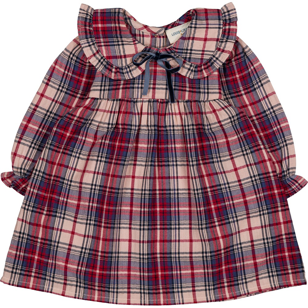 DRESS BENJAMINA TWILL TARTAN