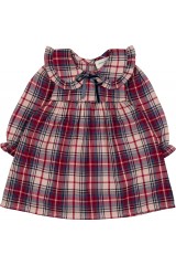 DRESS BENJAMINA TWILL TARTAN