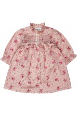DRESS CORALIE COTTON  ROMANTIC FLOWER