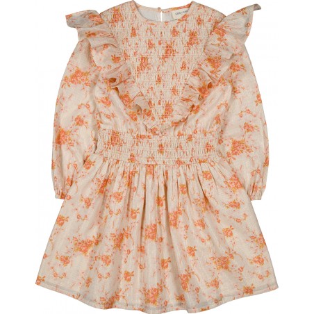 DRESS SEVILLE CLOSE STRIPE LUREX BOUQUET