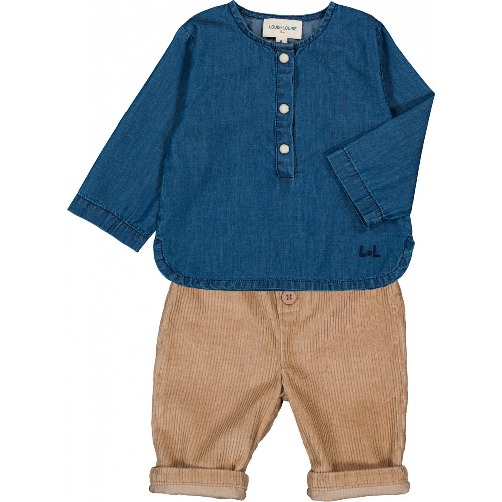 CHEMISE ONCLE CHAMBRAY