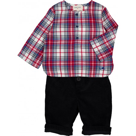 SHIRT ONCLE TWILL TARTAN