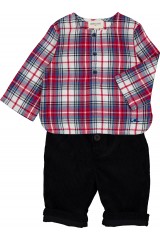 SHIRT ONCLE TWILL TARTAN