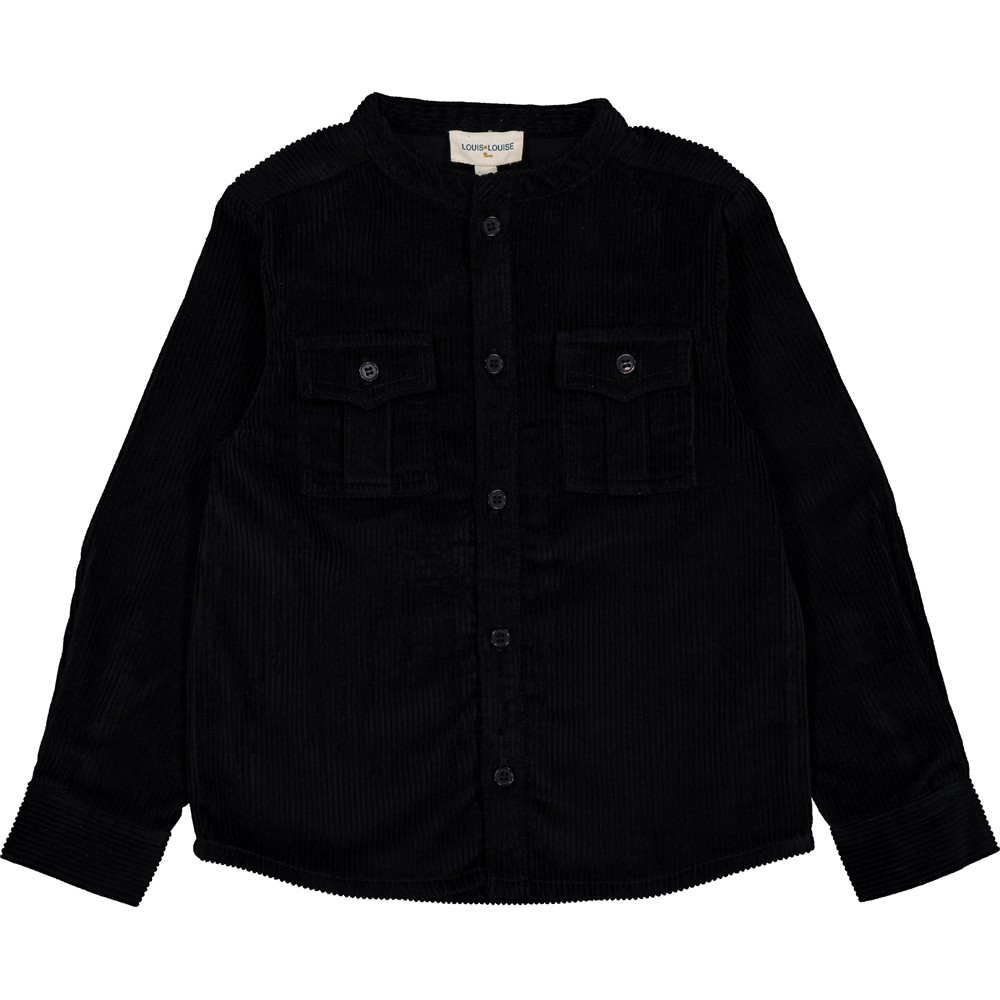 CHEMISE STAN VELOURS COTELÉ