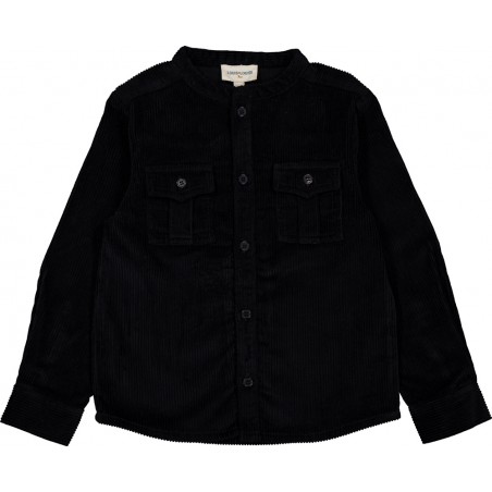 CHEMISE STAN VELOURS COTELÉ