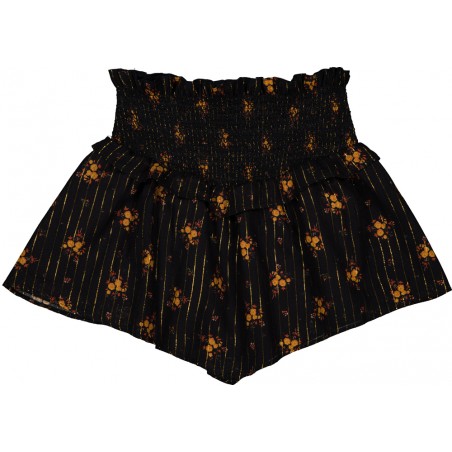 SKIRT LIRA STRIPE LUREX ROMANTIC FLOWER