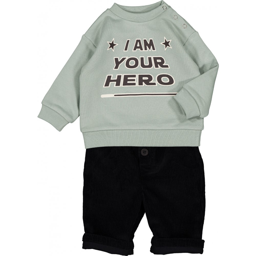 SWEAT JIMMY COTTON FLEECE HERO