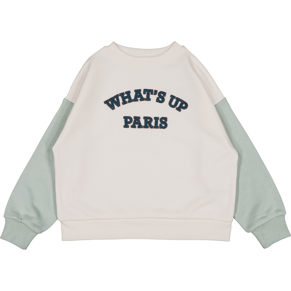 SWEAT MIKE COTTON FLEECE WHAT'S UP