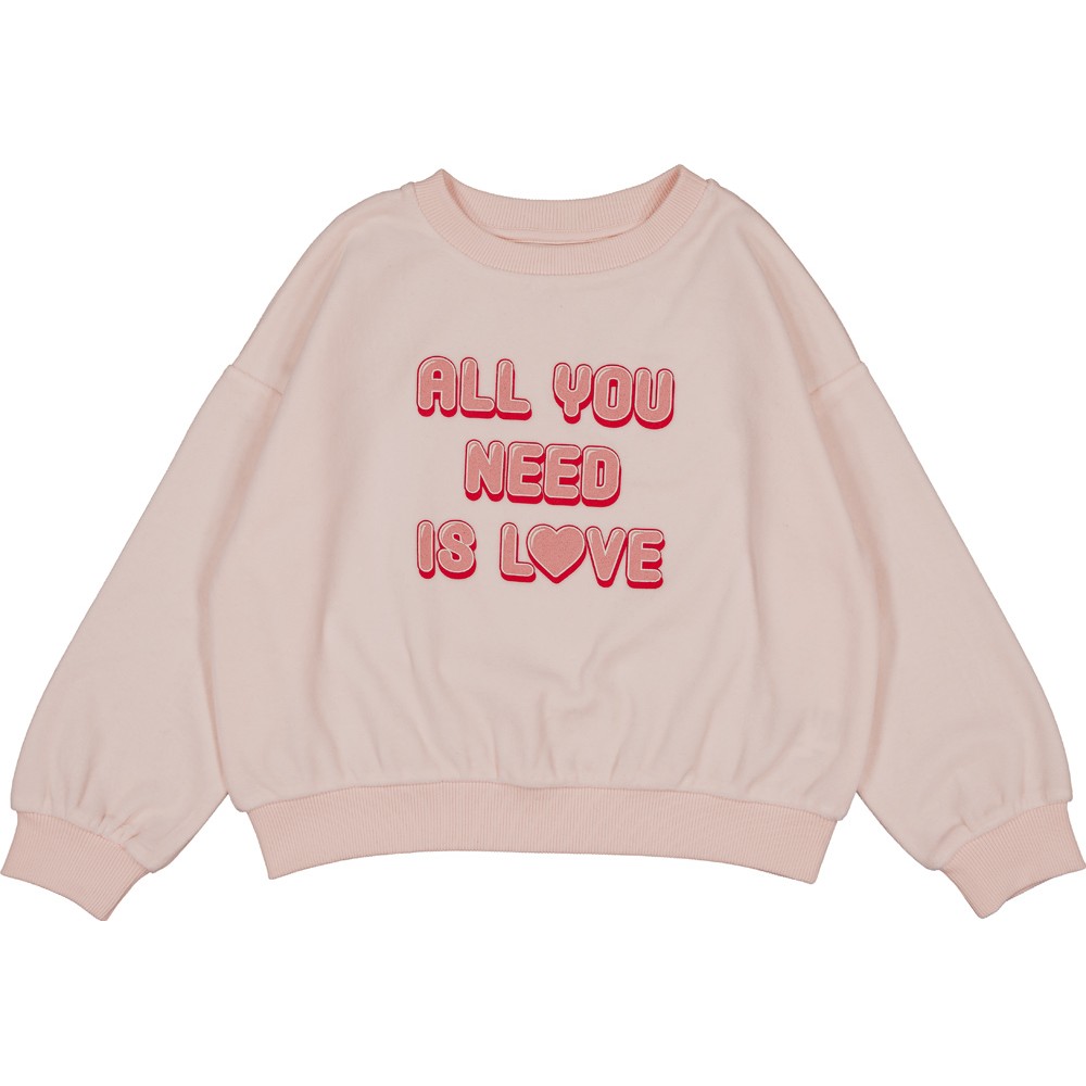 SWEAT PEACE VELOURS EPONGE LOVE