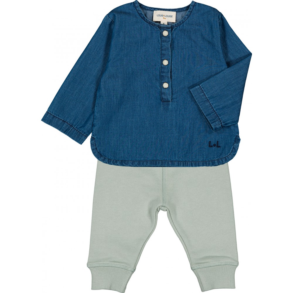 LEGGINGS TIM COTTON FLEECE