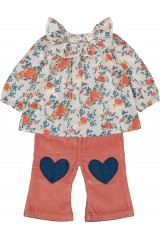 PANTALON HOLLY VELOURS COTELÉ