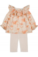 TUNIC LILIE CLOSE STRIPE LUREX BOUQUET