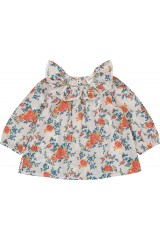 BLOUSE LISSOU VOILE DE COTON BOUQUET