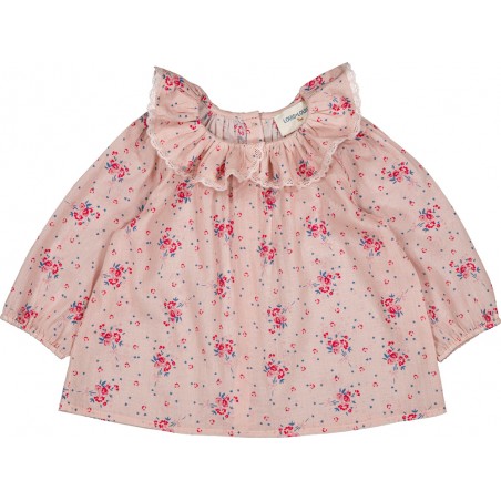 TUNIC LISSOU COTTON VEIL ROMANTIC FLOWER