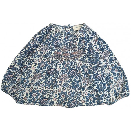 BLOUSE ODESSETTE TWILL CACHEMIRE