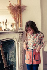 BLOUSE ANGELE VOILE DE COTON BOUQUET