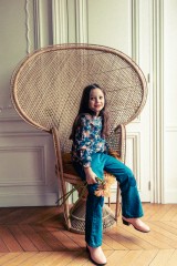 TUNIC SYBILLE CORDUROY BOUQUET