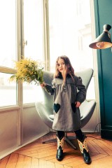 DRESS BELINDA WASHED DENIM