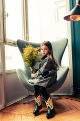 DRESS BELINDA WASHED DENIM