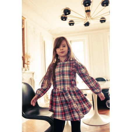 ROBE GALANTE TWILL TARTAN