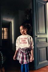 SWEAT PEACE VELOURS EPONGE LOVE