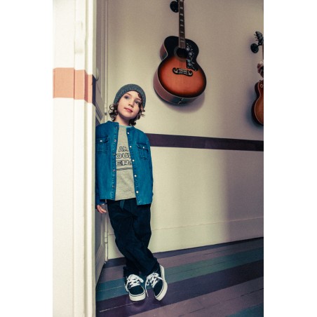 SHIRT STAN LIGHT DENIM