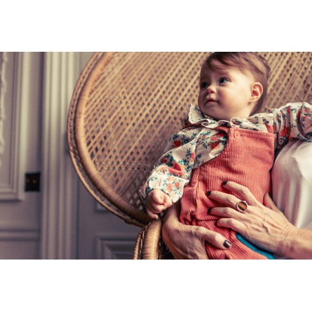 COMBINAISON CHICHI VELOURS COTELÉ