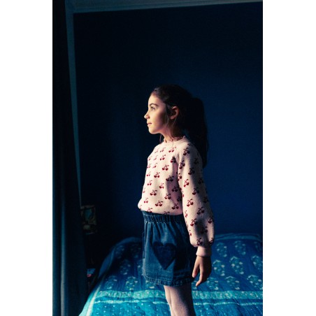 PULL ELIA LAINE CERISE