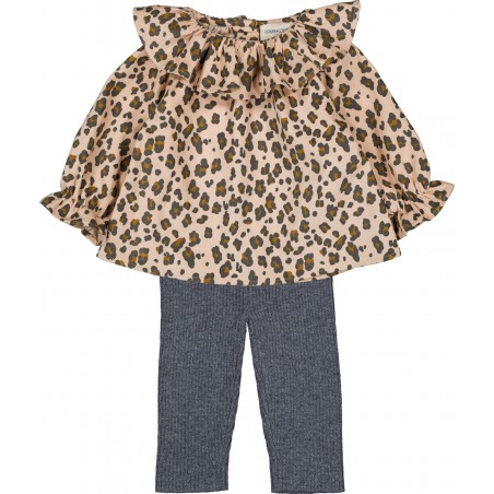 TUNIC LILIE CORDUROY LEOPARD